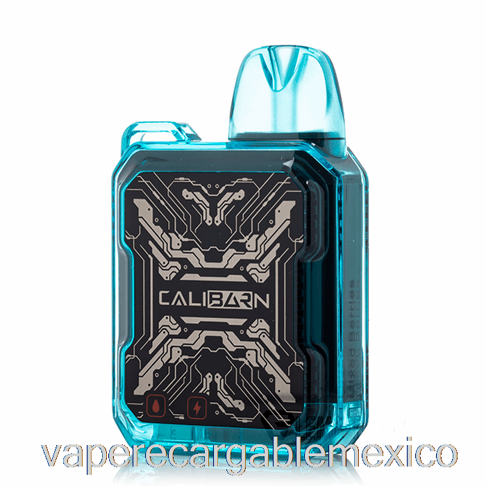 Vape Recargable Uwell Caliburn Bar B6000 Bayas Mixtas Desechables